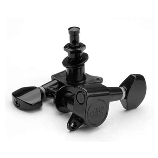 Wilkinson EZ-LOK locking Tuners Black 6 inline for Fender® Headstocks E29BB