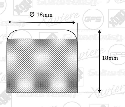 Black Knobs Real Abalone Shell Tops - Fits Tele® A40BB