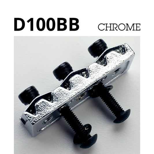 42mm Rear Mount Floyd Rose Locking Nut. Chrome includes hardware. D100BB