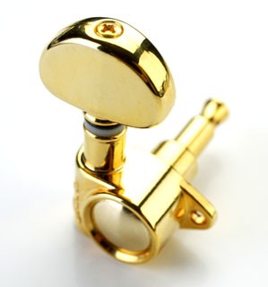 Full Size Gold Grover-Style 3x3 Tuners E12BB