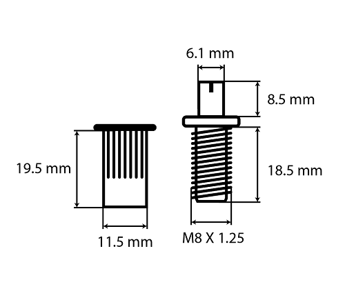 Roller Bridge Gold to fit les paul tuneomatic B11BB