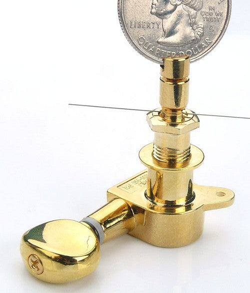 Gotoh Style GOLD Locking Tuners- True mechanical lock E37BB