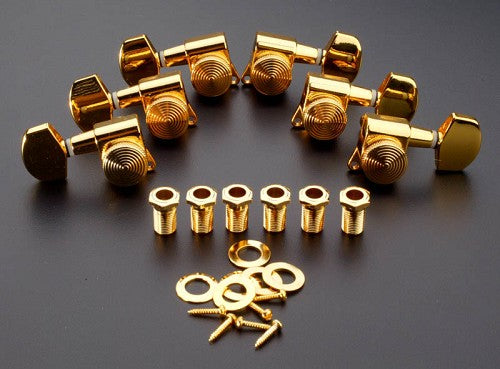 Sperzel Style Locking Tuners 3x3 GOLD E72BB
