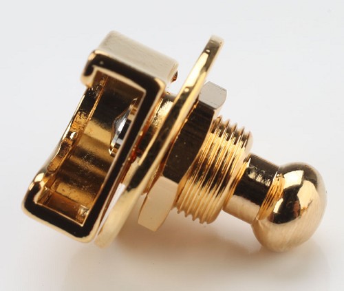 All New- GOLD Schaller Style locking Strap Button System K135BB